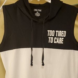 Cute hoodie workout top by On Fire